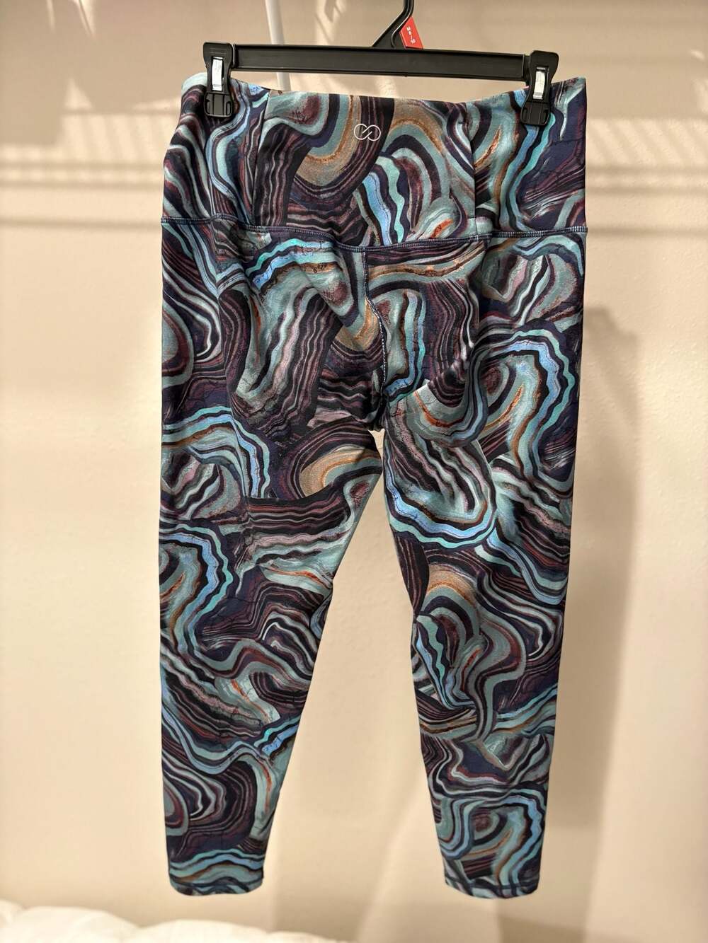 CALIA by Carrie Underwood High-Rise 7/8 Leggings in Terrain Print - Picture 3 of 6